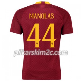 Koszulka AS Roma Manolas 44 Główna 2018-2019 - Koszulki Piłkarskie